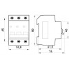 E.NEXT 3р, 20А, хар C; e.mcb.pro.60.3.С 20 new (p042032) - зображення 6