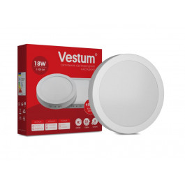 Vestum Светильник светодиодный накладной 18Вт 4000K 1100Лм (1-VS-5303)