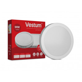 Vestum Светильник светодиодный накладной 24Вт 6000K 1440Лм (1-VS-5304)