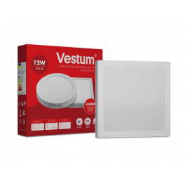 Vestum Светильник светодиодный накладной 12Вт 4000K 650Лм (1-VS-5402)
