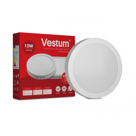 Vestum Светильник светодиодный накладной 12Вт 4000K 650Лм (1-VS-5302)