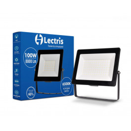 Lectris Прожектор LED  100W 8800Лм 6500K 185-265V IP65 (1-LC-3005)