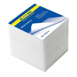 BuroMax Блок белой бумаги для записей  BM.2215, 90х90х50 мм, 500 лист, не склеенный
