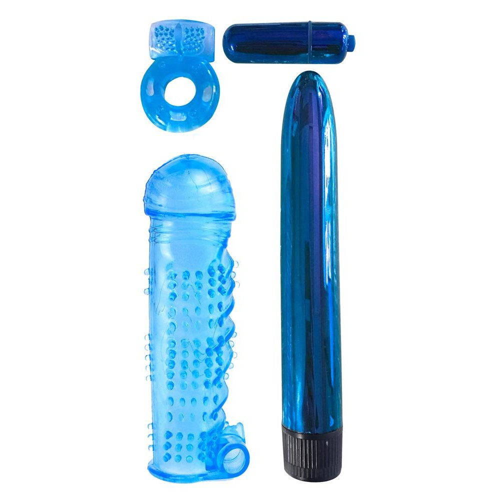 Pipedream Products Classix Ultimate Pleasure Couples Kit, голубой (603912759006) - зображення 1