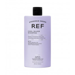 REF Шампунь для світлого, знебарвленного та сивого волосся  Cool Silver Shampoo 285 мл з антижовтим ефек