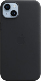   Apple iPhone 14 Plus Leather Case with MagSafe - Midnight (MPP93)