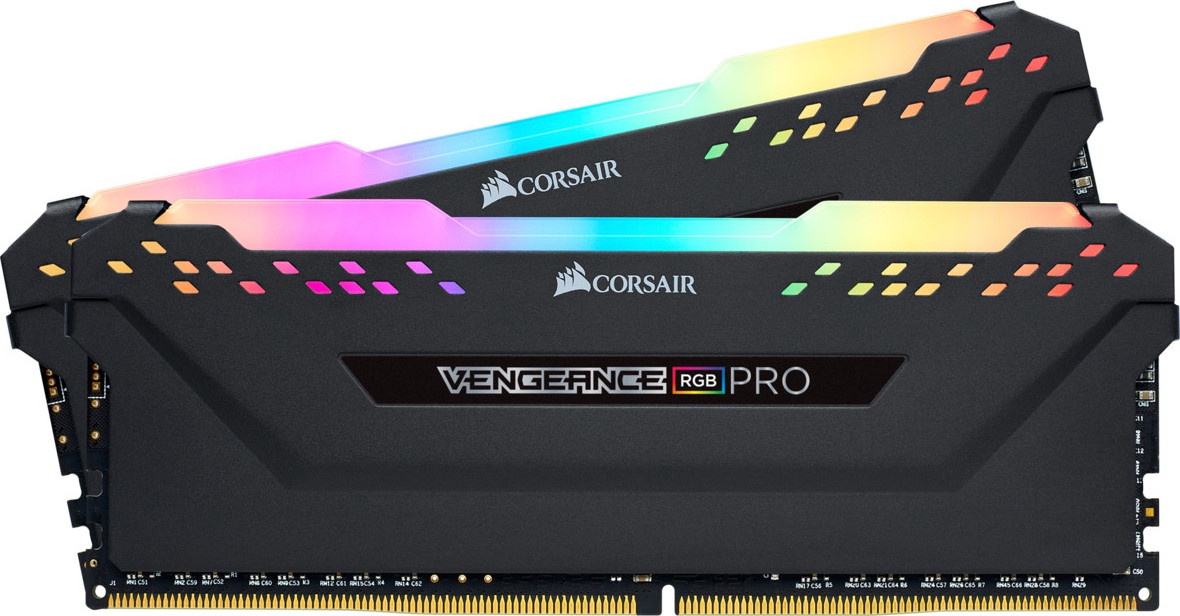 Corsair 32 GB (2x16GB) DDR4 3200 MHz Vengeance RGB PRO (CMW32GX4M2E3200C16) - зображення 1