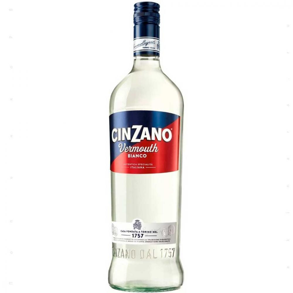 Cinzano Вермут  Bianco, 15%, 1 л (10432) (8000020000013) - зображення 1