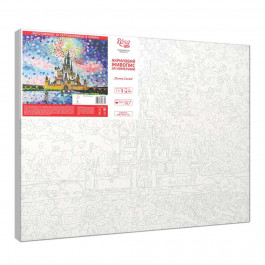 ROSA Картина за номерами  Start Disney castlе 35 x 45 см (N00013471)