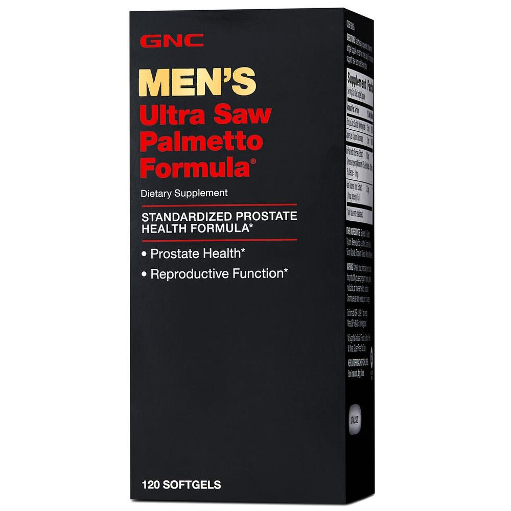 GNC Men's Saw Palmetto Formula Ultra 120 капсул - зображення 1