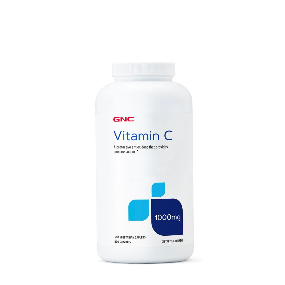 GNC Vitamin C 1000 mg, 500 каплет - зображення 1