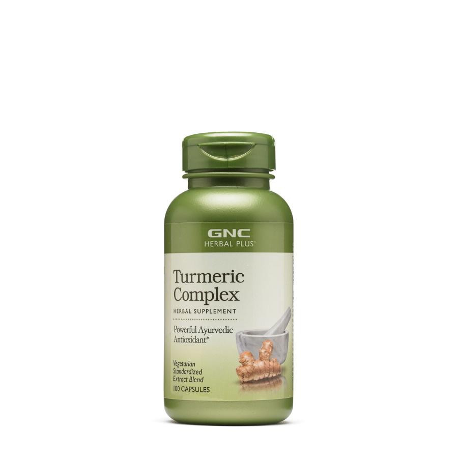 GNC Herbal Plus Turmeric Complex, 100 капсул - зображення 1