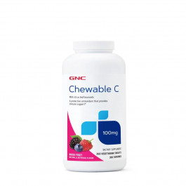   GNC Chewable C 100 mg, 360 вегатаблеток