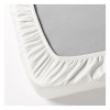 IKEA DVALA простыня с резинкой, 90x200, белый (003.572.26) - зображення 5