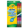 Crayola Набір фломастерів  Supertips Washable 24 шт. (7551) - зображення 1