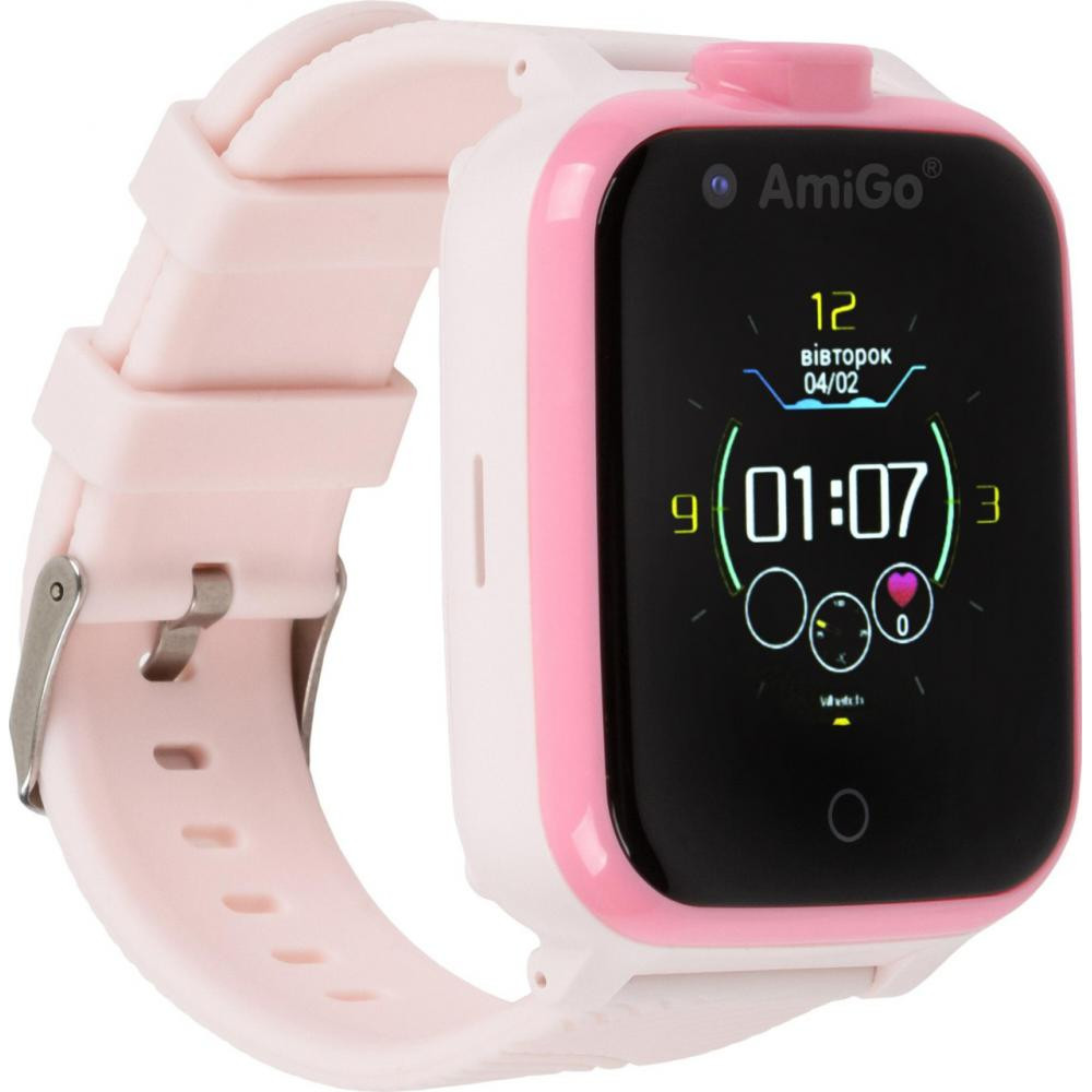 AmiGo GO006 GPS 4G WIFI VIDEOCALL Pink - зображення 1