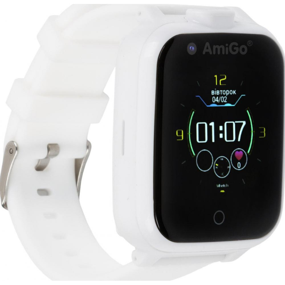 AmiGo GO006 GPS 4G WIFI VIDEOCALL White - зображення 1