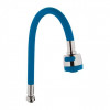 Wezer Вилив для змішувача  гнучкий рефлекторний для кухні 50см синій WKC-058-BLUE - зображення 1