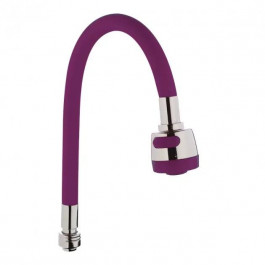 Wezer Вилив для змішувача  гнучкий рефлекторний для кухні 50см фіолетовий WKC-058-PURPLE