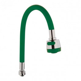 Wezer Вилив для змішувача  гнучкий рефлекторний для кухні 50см зелений WKC-058-GREEN