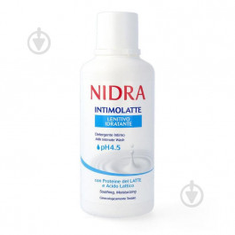 Nidra Молочко для интимной гигиены  Lenitivo с молочными протеинами 500 мл (8003510028726)