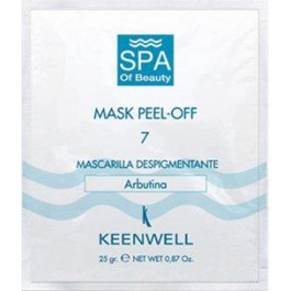 Keenwell Spa Of Beauty Mask Peel-Off 7 Whitening with Arbutine 25g