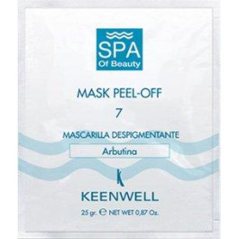   Keenwell Spa Of Beauty Mask Peel-Off 7 Whitening with Arbutine 25g