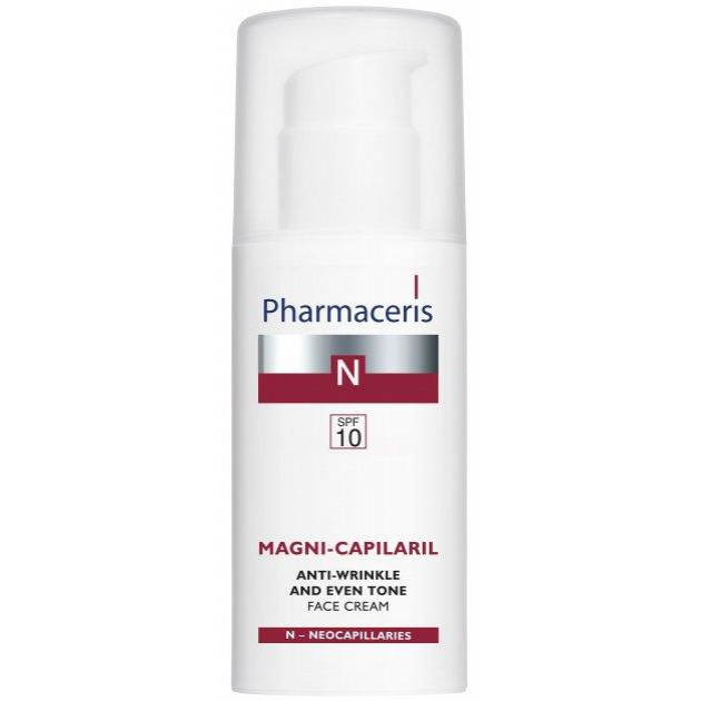 Pharmaceris Активный крем против морщин для лица  N Magni-Capilaril SPF10 50 мл (5900717152519) - зображення 1