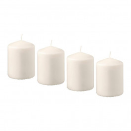 IKEA HEMSJO набор свечей декоративных 4 шт (701.242.62)