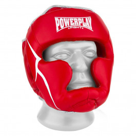 PowerPlay Боксерский шлем тренировочный 3100 M Красный (PP_3100_M_Red)