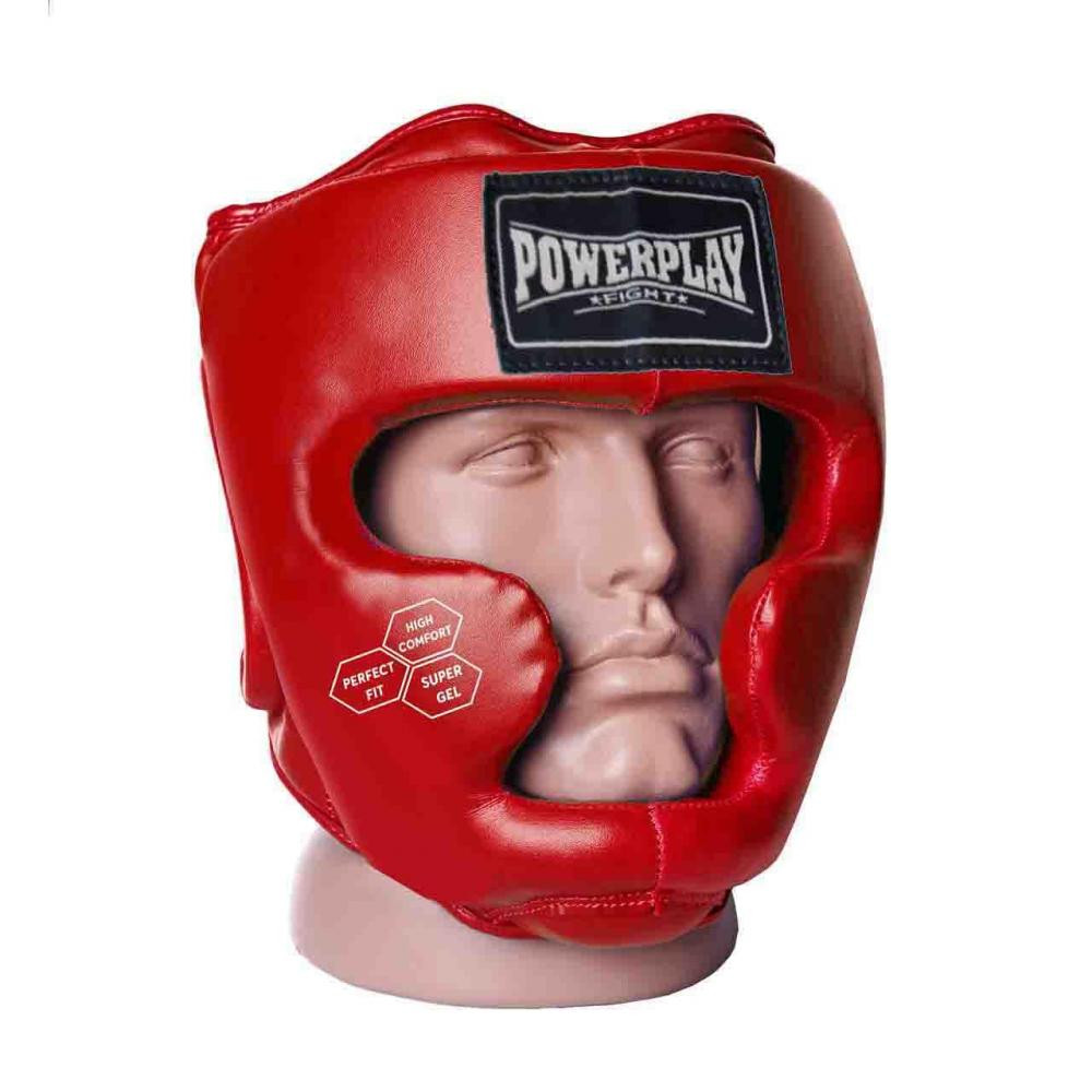 PowerPlay Боксерский шлем 3043 S Red (PP_3043_S_Red) - зображення 1