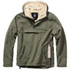 Brandit Куртка  Sherpa Windbreaker - Olive зеленый - зображення 1