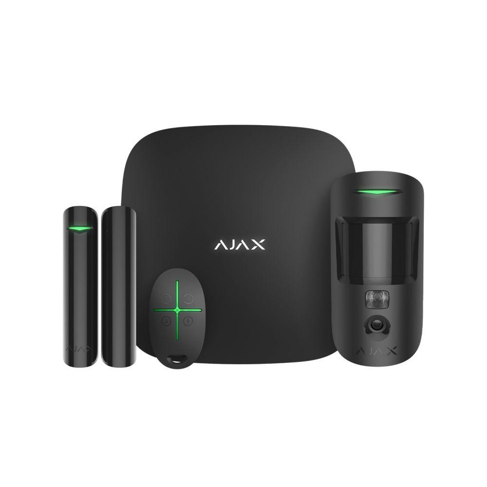 Ajax StarterKit Cam чорний з 2G, Ethernet, фотоверифікацією тривог - зображення 1