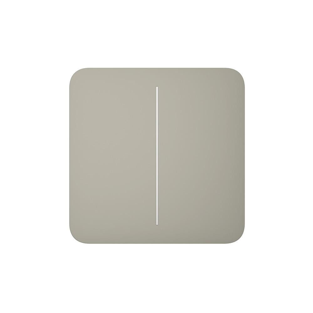 Ajax Кнопка Button (olive/оливкова) для LightSwitch SoloButton (2-gang) Ajax - зображення 1