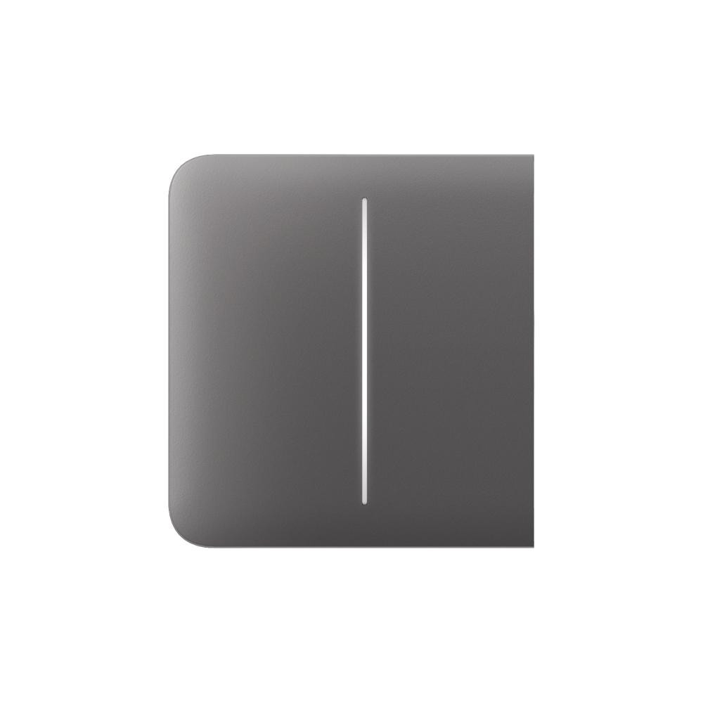 Ajax Кнопка Button (grey/сіра) для LightSwitch SideButton (2-gang) Ajax - зображення 1