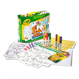 Crayola Набор для творчества с фломастерами Картинки с наклеек (04-6801)