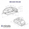Minola HBI 5204 IV 700 LED - зображення 8