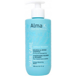 Alma K Шампунь  Hair care Nourish & Repair Shampoo для Живлення та Відновлення 300 мл (7290114159838)