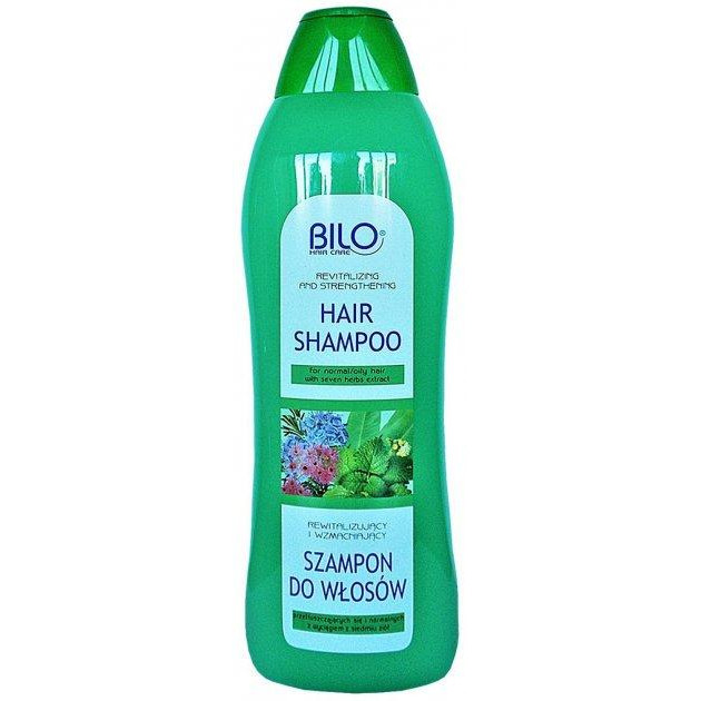 Bilo Відновлювальний шампунь  з натуральним екстрактом 7 трав для жирного та нормального волосся 1 л (590 - зображення 1