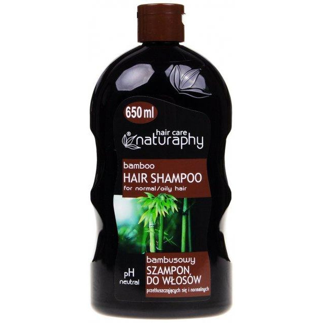 Naturaphy Шампунь  з натуральним екстрактом бамбука для жирного та нормального волосся 650 мл (5908311419748) - зображення 1