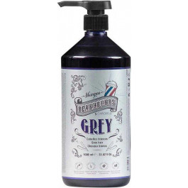 Beardburys Шампунь відтінковий для білого та сивого волосся  Grey 1 л (8431332125680)