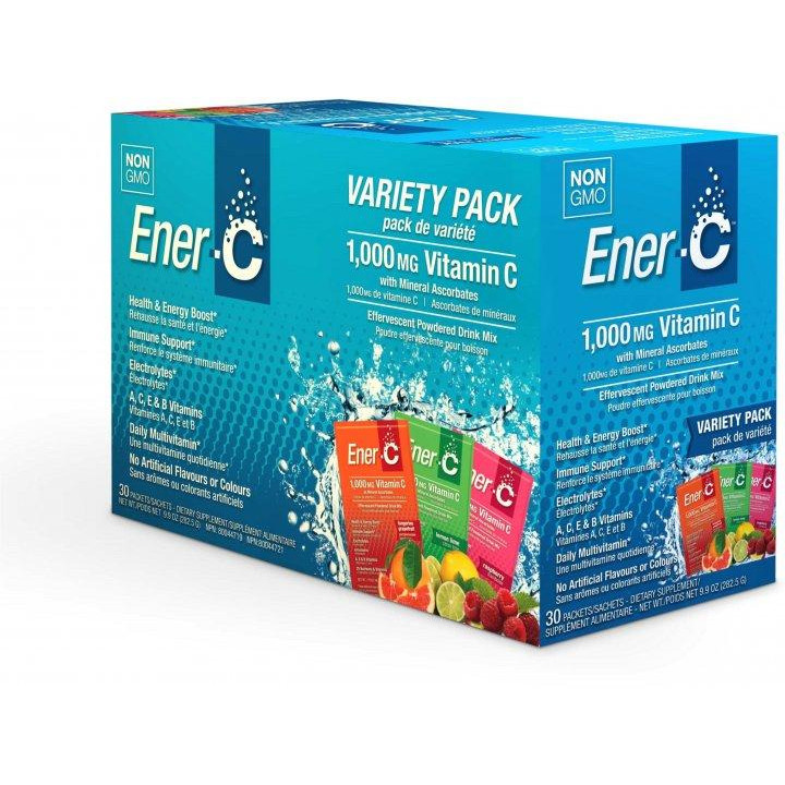 Ener-C Vitamin C 1000 мг Асорті 30 пакетиків (873024001045) - зображення 1