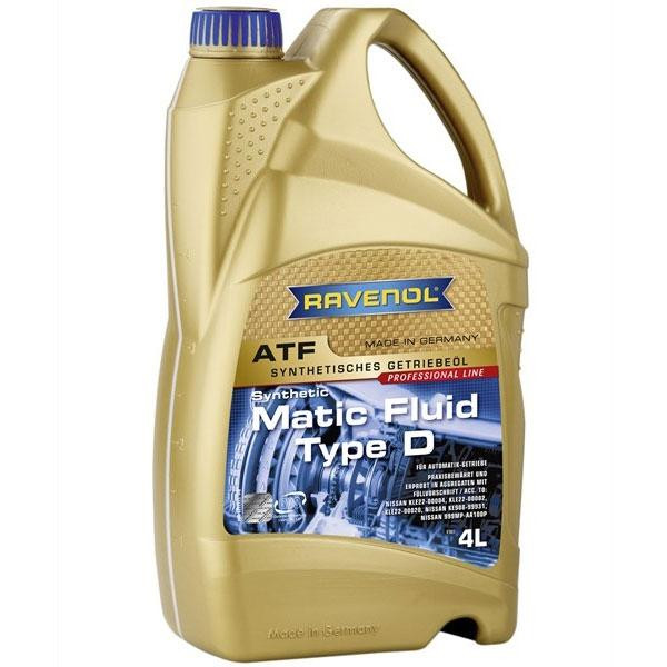 RAVENOL ATF Matic Fluid Type D 4л - зображення 1