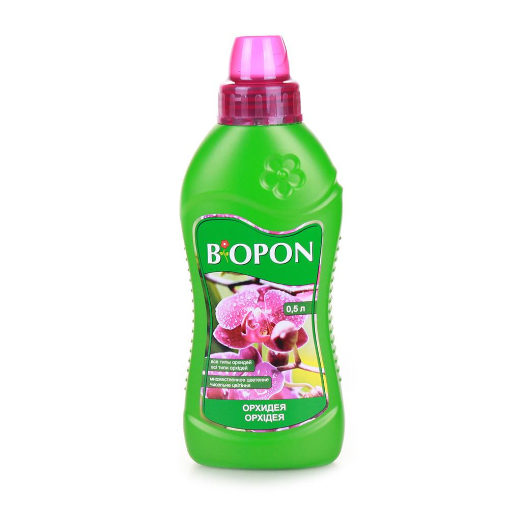 Biopon Удобрение жидкое  для орхидей 0.5 л (5904517062535) - зображення 1