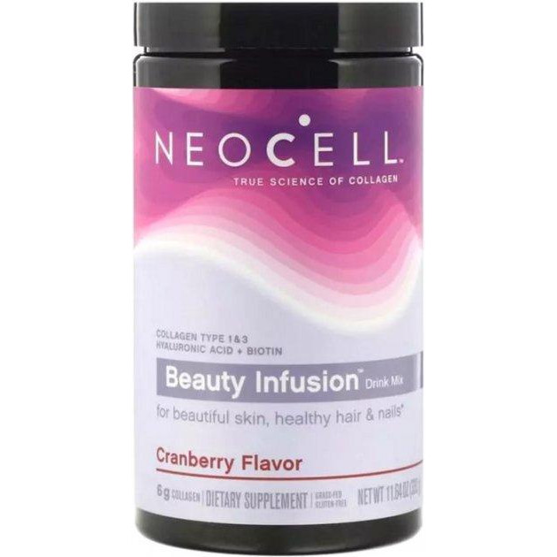 Neocell Комплекс для краси волосся, шкіри та нігтів  Колаген 1 і 3 типу, Гіалуронова кислота + Біотин, Смак  - зображення 1
