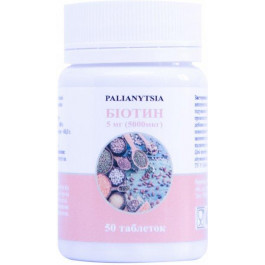 Palianytsia Біотин  180 мг 50 таблеток (4780201374624)
