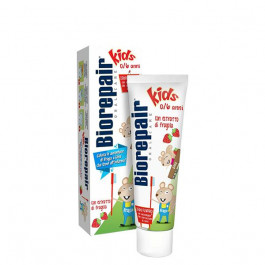 Biorepair Дитяча зубна паста  Kids (0-6 років) Полуниця 50 ml