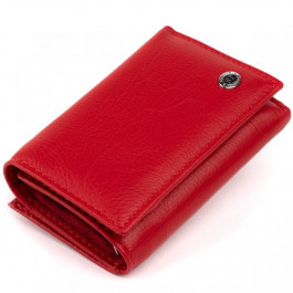 ST Leather Горизонтальне портмоне зі шкіри жіноче на магніті  19335 Червоне