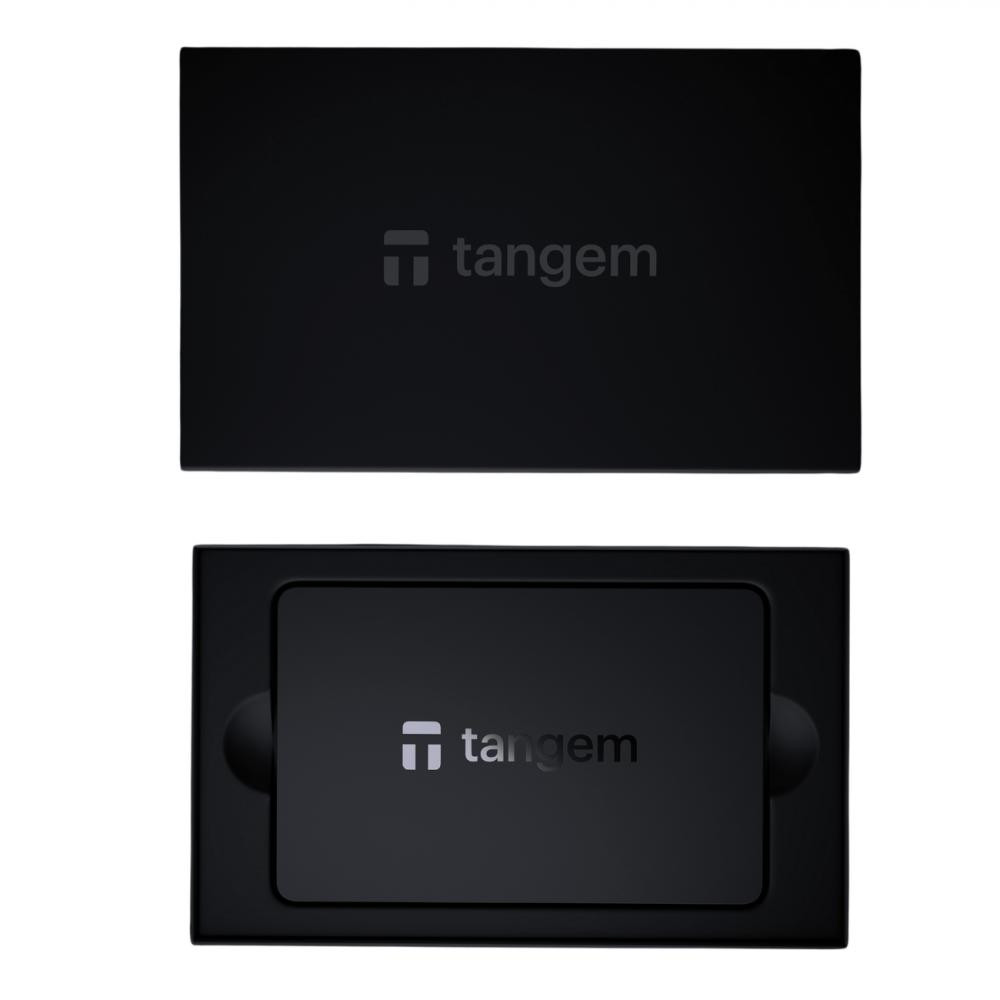 Tangem Wallet 2.0 Black (TG128X3-B) - зображення 1