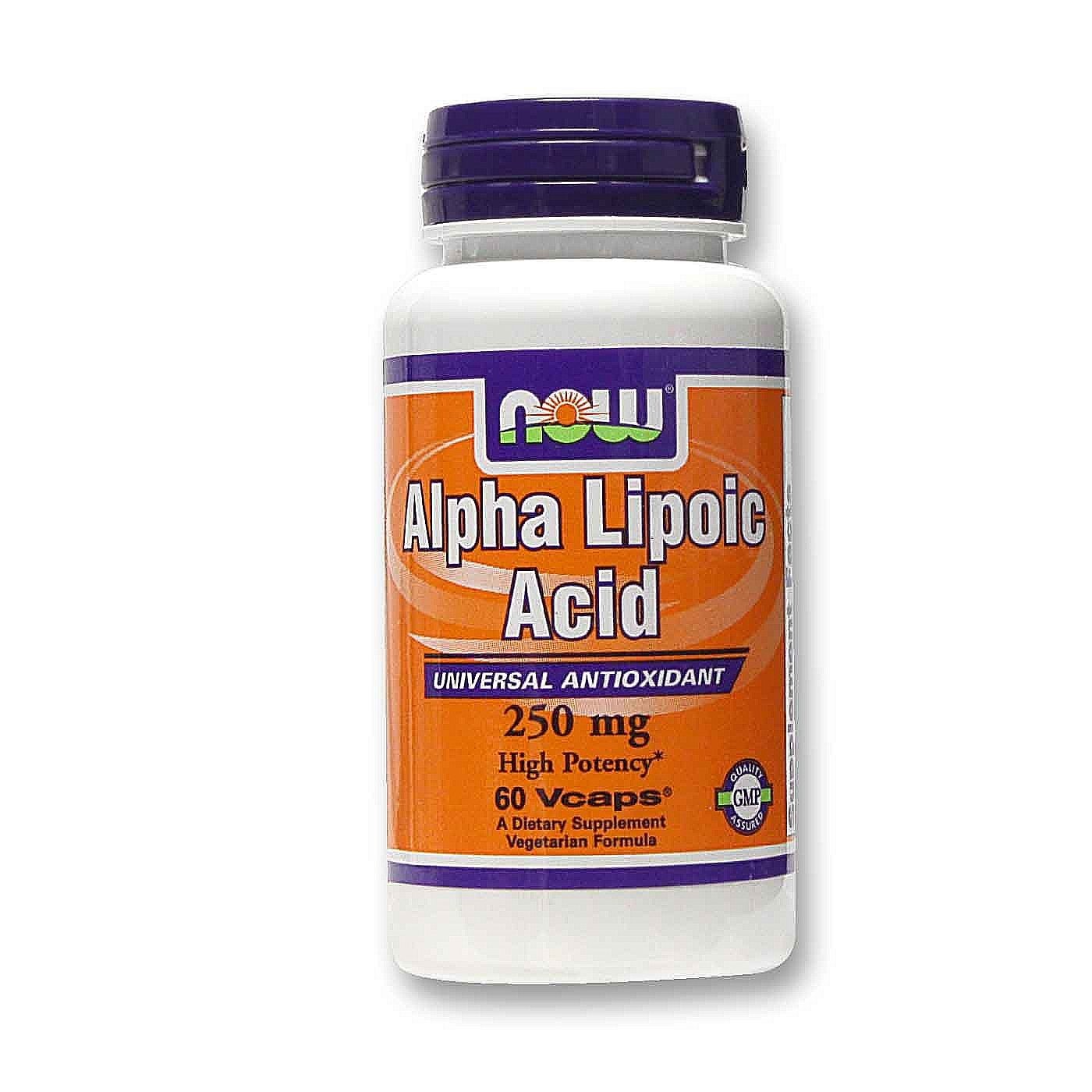 Now Alpha Lipoic Acid 250 mg 60 caps - зображення 1